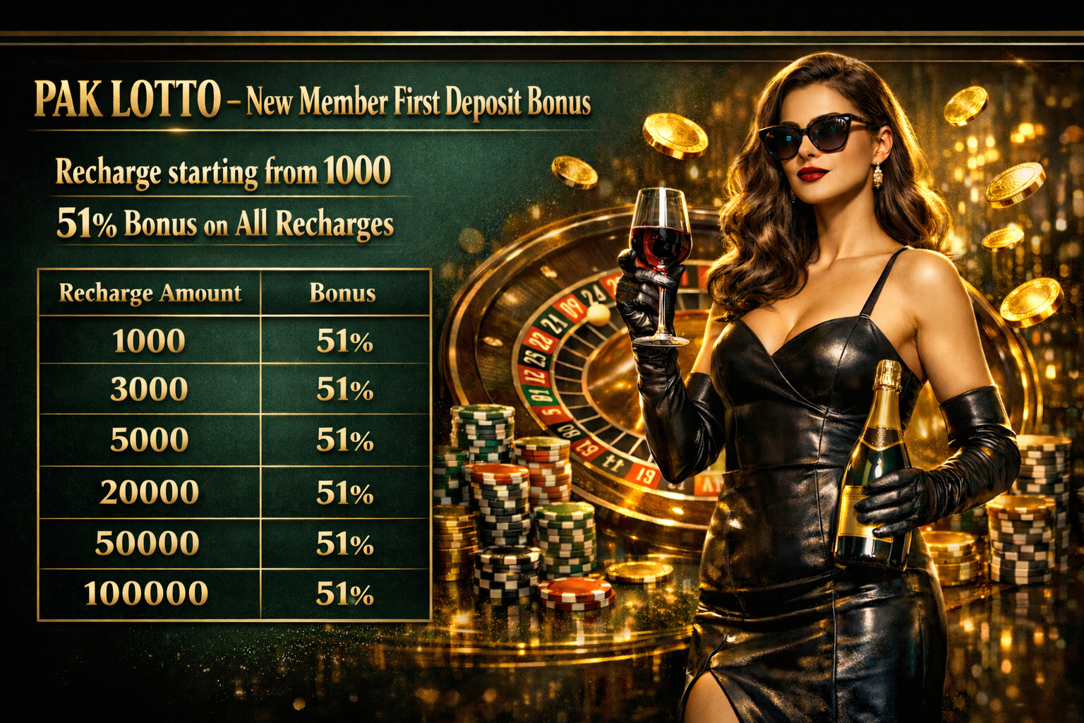 Special bonus offer for new members